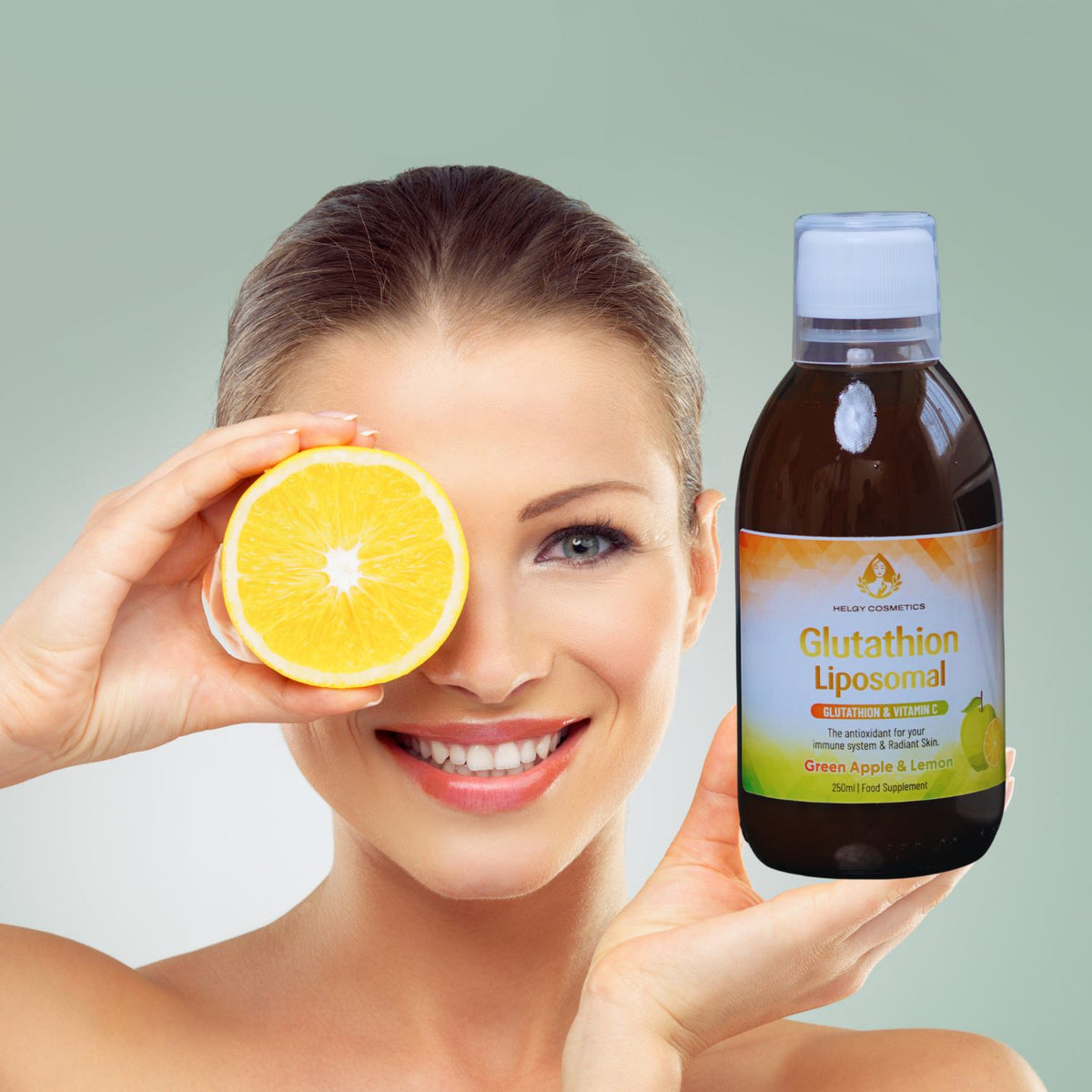 Glutathion Liposomal + Vitamine C | Pack de 3 Mois - Helgy Cosmetics