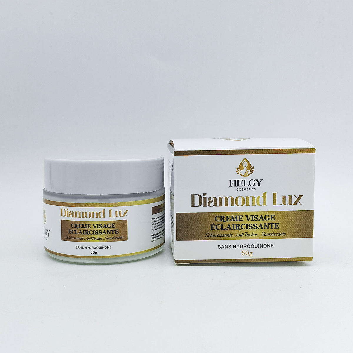 Crème Visage Éclaircissante |Crème anti-taches - Uniformité - Helgy Cosmetics
