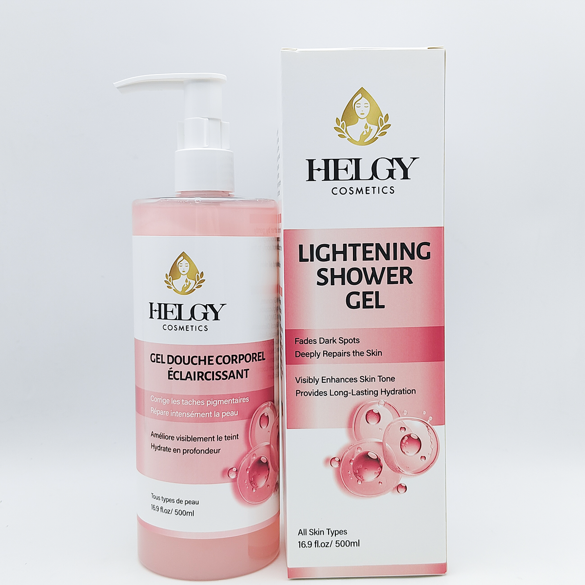 Gel Douche à La Niacinamide | NiaciGlow - Helgy Cosmetics