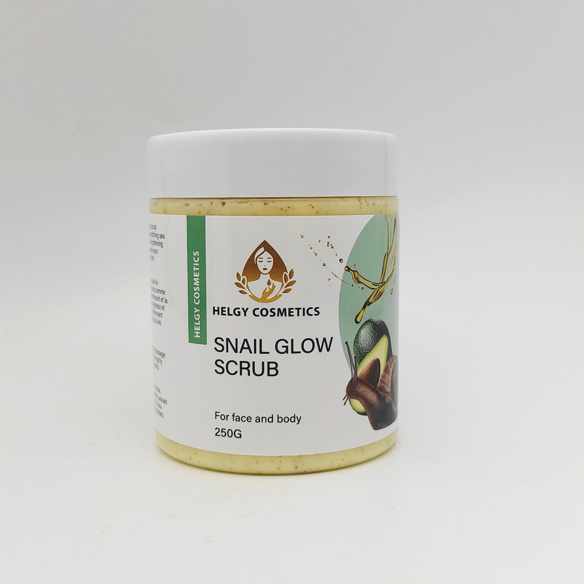 Gommage Exfoliant à la Bave d'Escargot et Vitamine C - Helgy Cosmetics