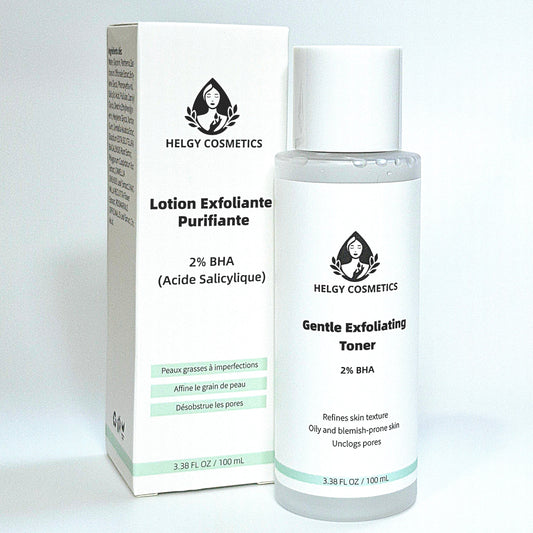 Lotion Tonique Purifiante | Anti - Acné | Acide Salicylique 2% - Helgy Cosmetics