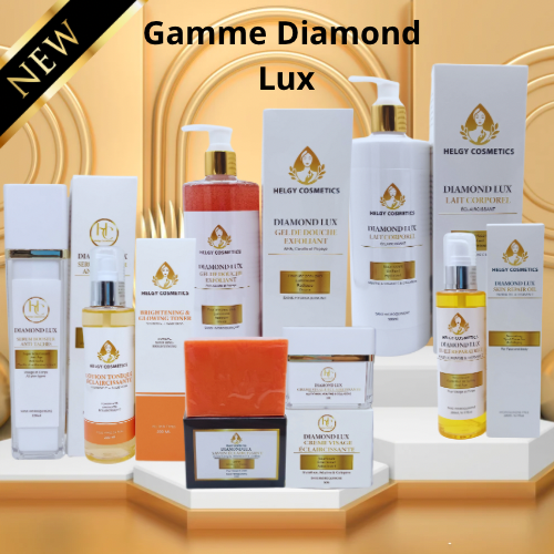 Gamme Diamond Lux | Pack Super Éclaircissant | Gamme Éclaircissante Intense - Helgy Cosmetics