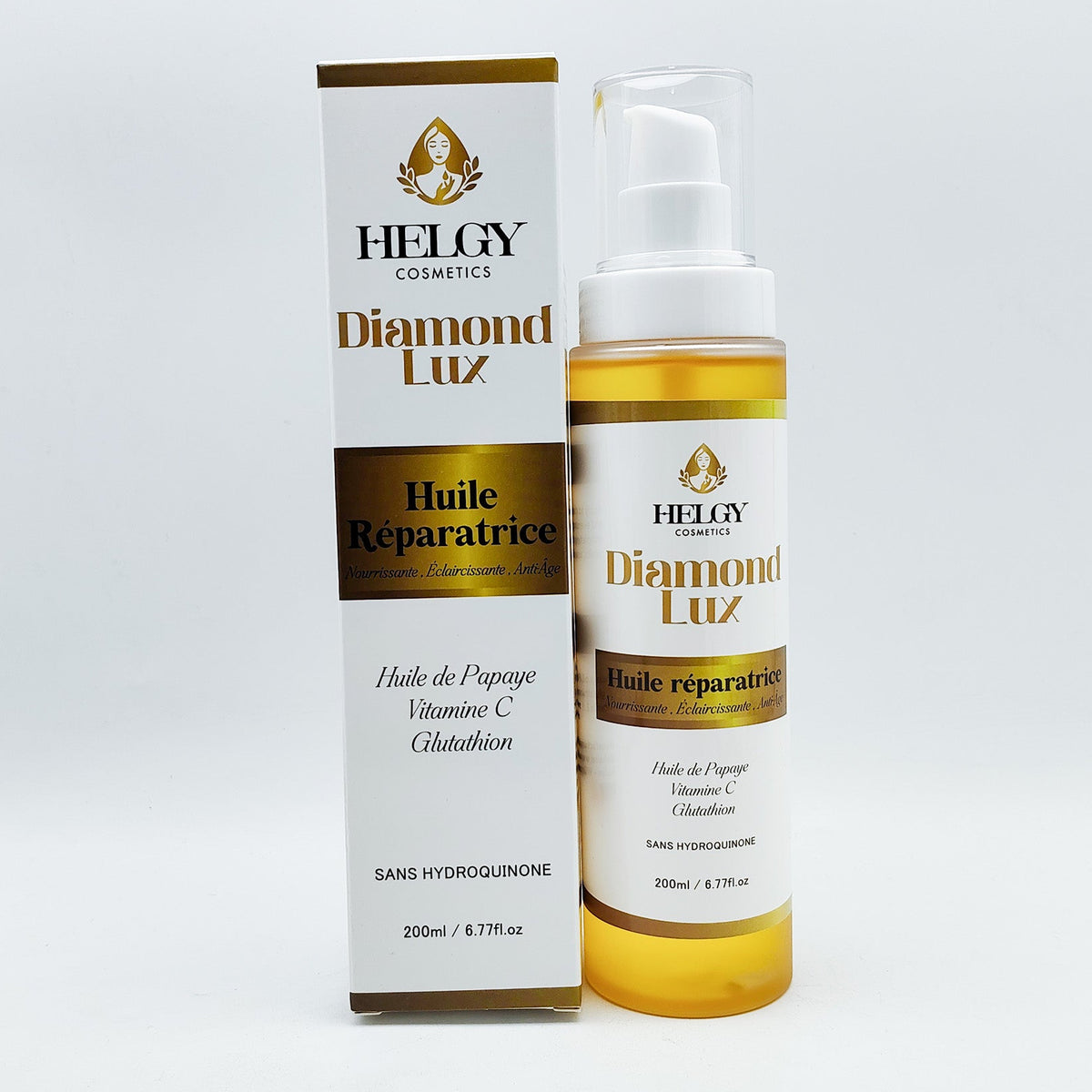 Huile Réparatrice et Nourissante | Diamond Lux  | Huile éclaircissante