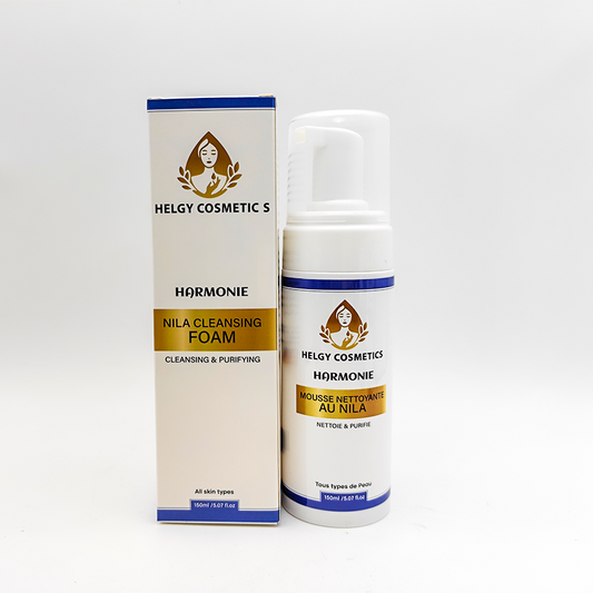 Mousse Nettoyante Visage au Nila | Harmonie - Helgy Cosmetics