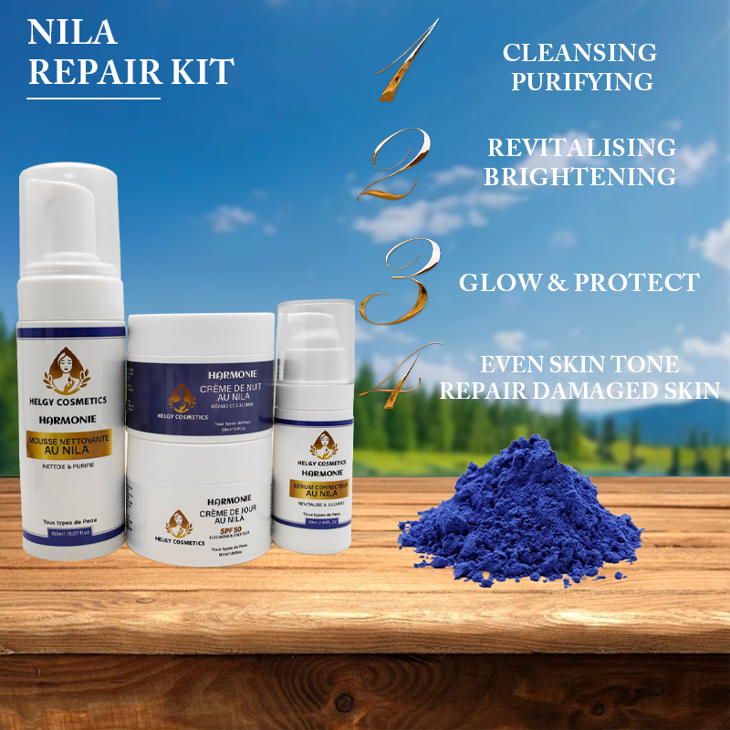 Gamme Réparatice Visage au Nila | GAMME HARMONIE - Helgy Cosmetics