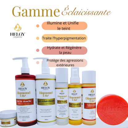 Gamme Éclaircissante Premium Set | Diamond Lux | 7 Produits - Helgy Cosmetics