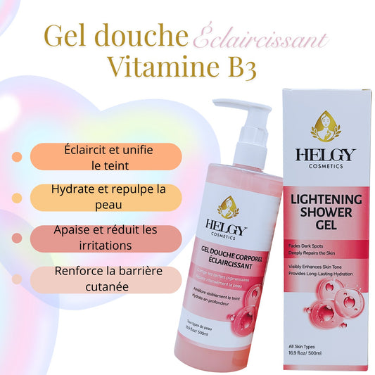 Gel Douche à La Niacinamide | NiaciGlow - Helgy Cosmetics