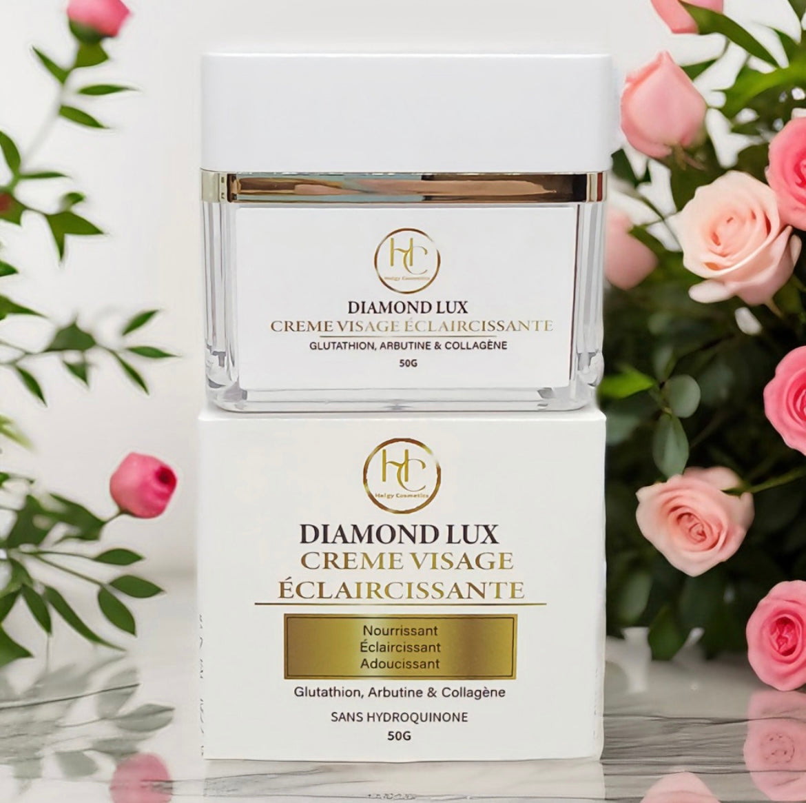 Crème Visage Éclaircissante |Crème anti-taches - Uniformité - Helgy Cosmetics