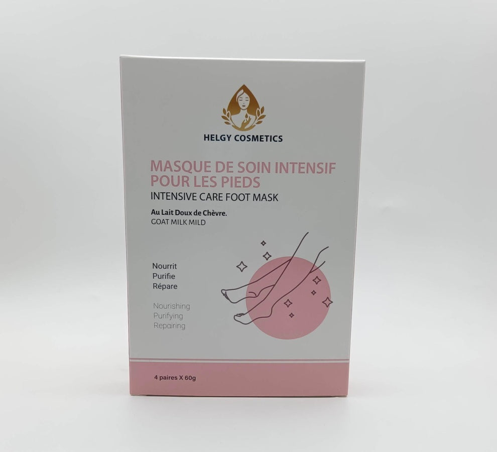 Masque de Soin Pour les Pieds | Au Lait de Chèvre - Helgy Cosmetics