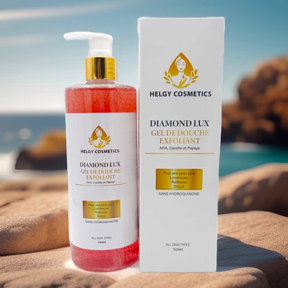Gel de Douche Exfoliant - Helgy Cosmetics