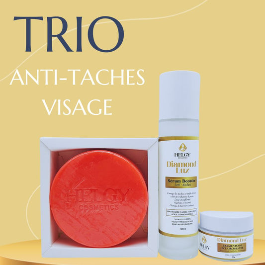 Routine Visage Anti-Taches | TRIO Éclaircissant - Helgy Cosmetics