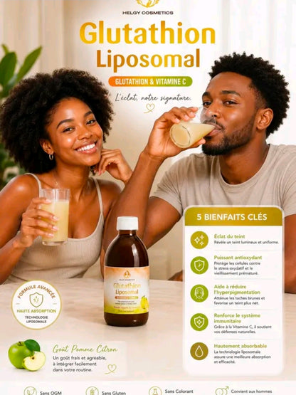 Glutathion Liposomal + Vitamine C | Éclat du Teint