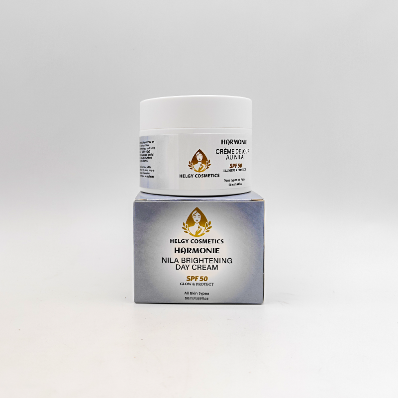Creme Visage Jour Au Nila | Harmonie| Apaise et Protège - Helgy Cosmetics
