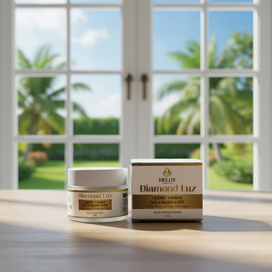 Crème Visage Éclaircissante |Crème anti-taches - Uniformité - Helgy Cosmetics