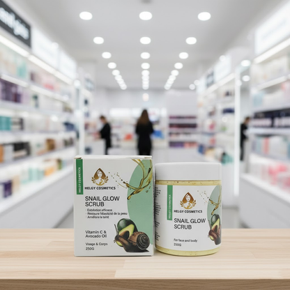 Gommage Exfoliant à la Bave d'Escargot et Vitamine C - Helgy Cosmetics