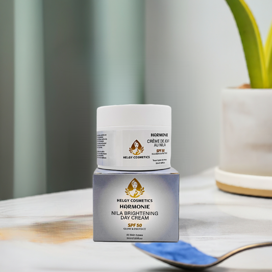 Creme Visage Jour Au Nila | Harmonie| Apaise et Protège - Helgy Cosmetics