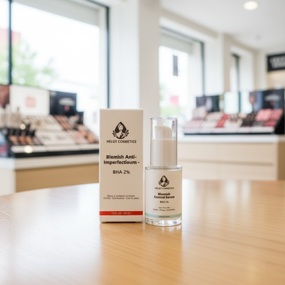 Sérum Anti - Imperfections à l'acide salicylique | Anti-Acné | 2% BHA - Helgy Cosmetics